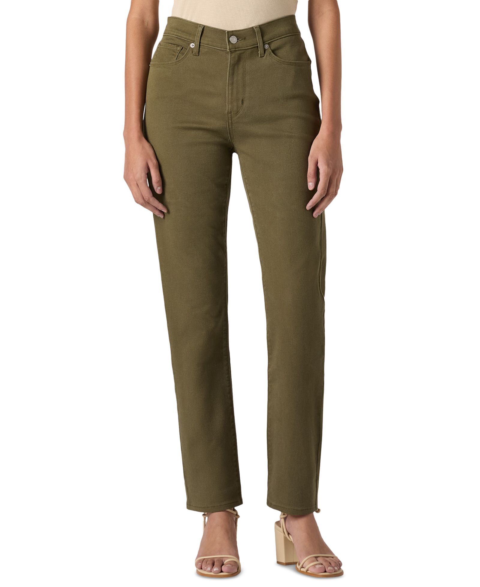 Levi's Women's Classic Mid-Rise Straight-Leg Jeans