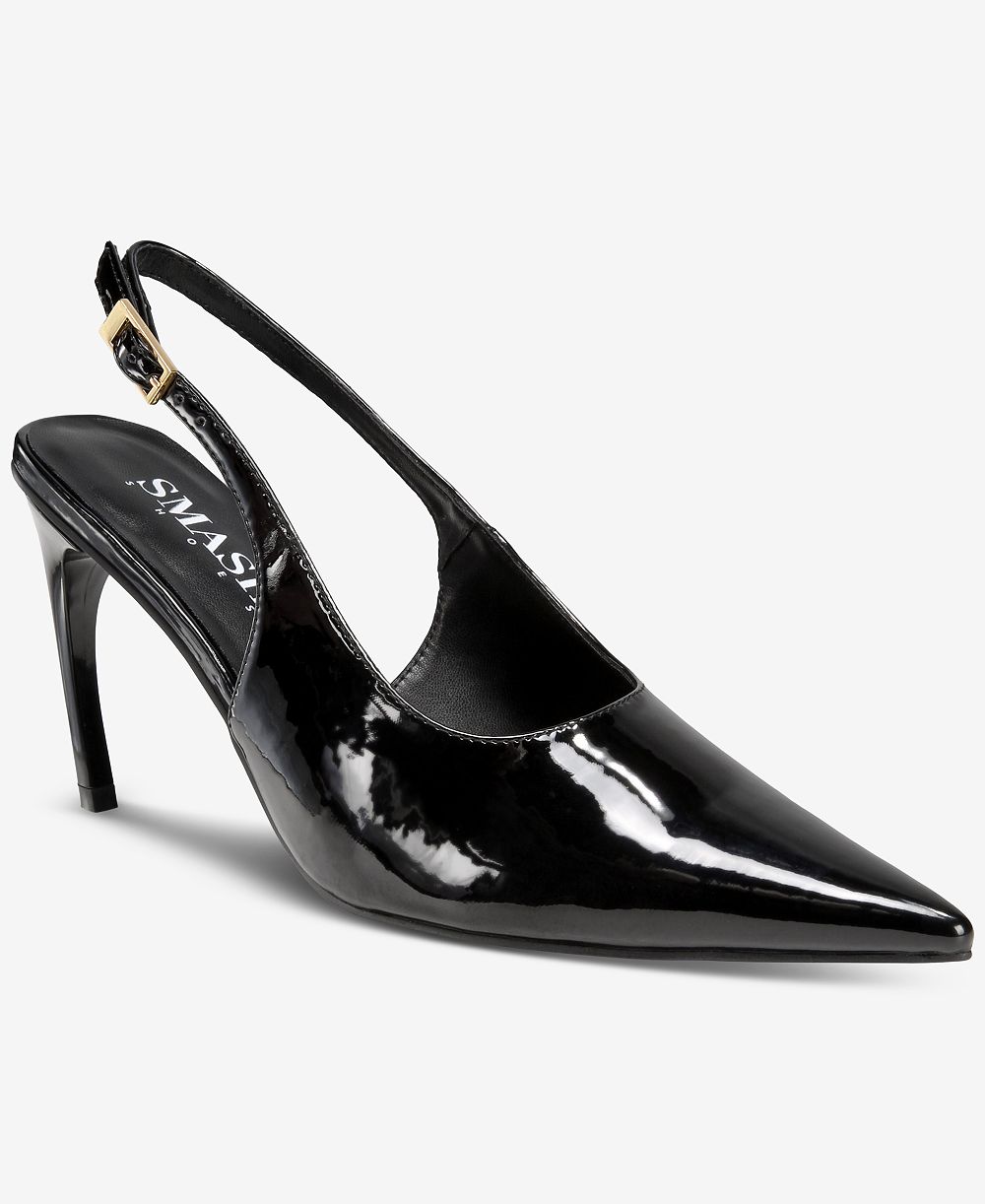 SMASH Shoes  Women's Baraz Slingback Pumps - Extended Sizes Available