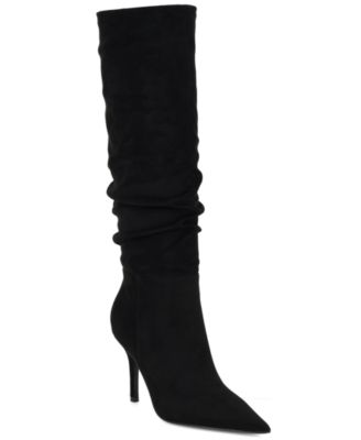 Nine West Women's Giorah Tall Slouch Stiletto Dress Boots