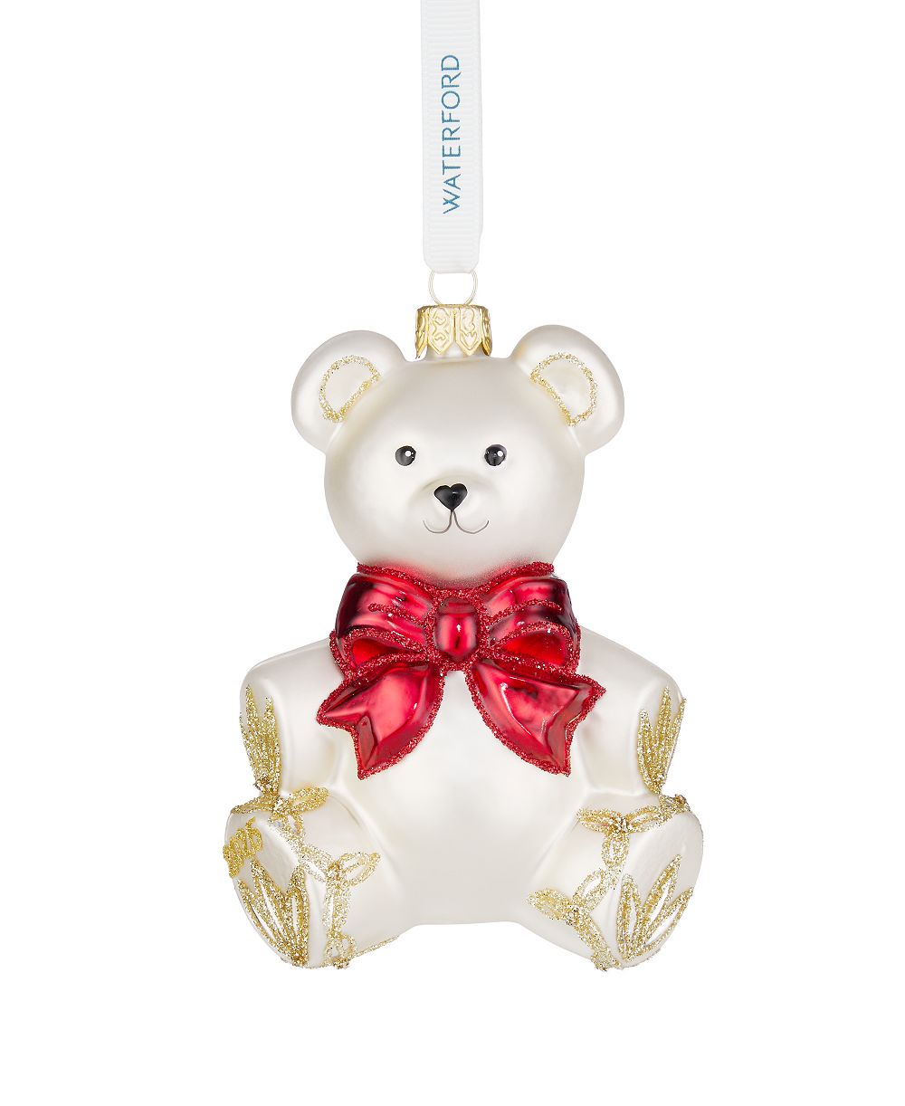 Рождественский хрустальный украшение Waterford Holiday Heirlooms Teddy 2026