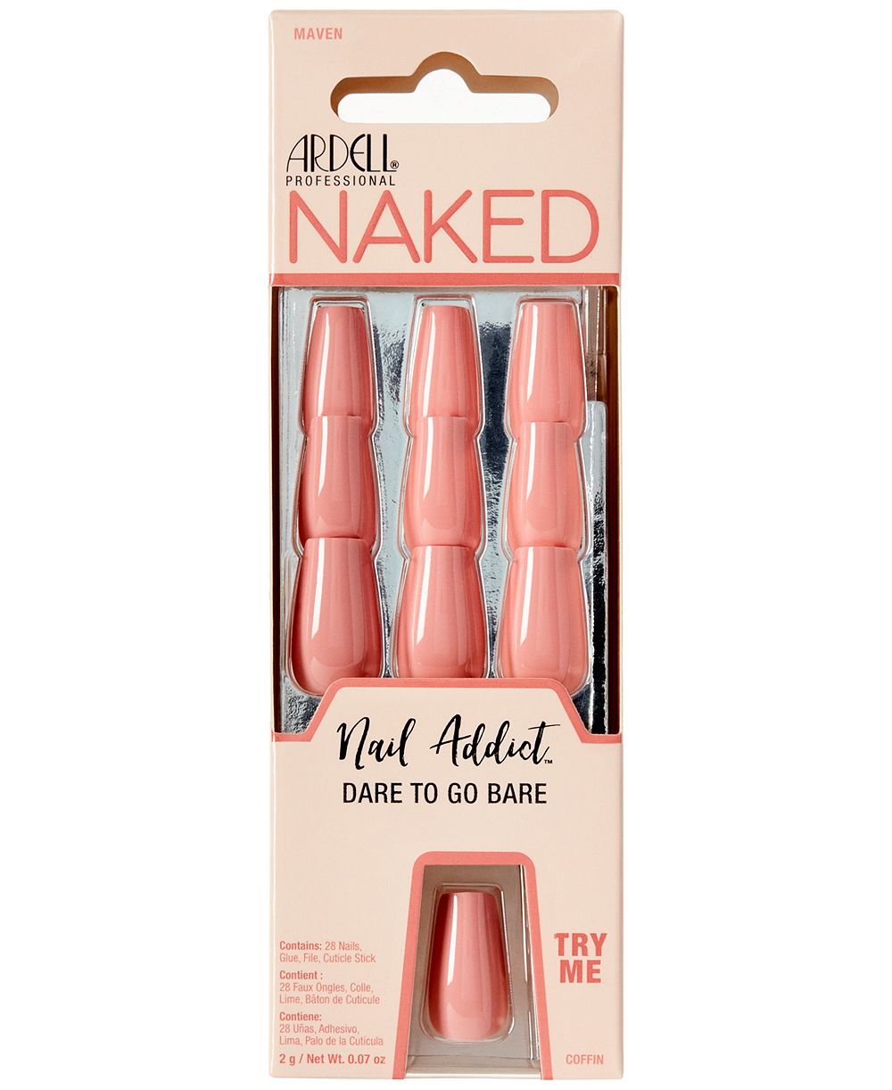 ARDELL Nails Nail Addict Naked Press-On Nails, Maven