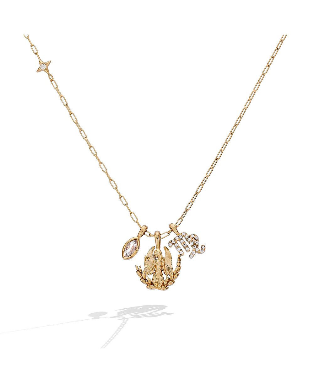 Ожерелье Alex and Ani Virgo Zodiac Charm Cluster