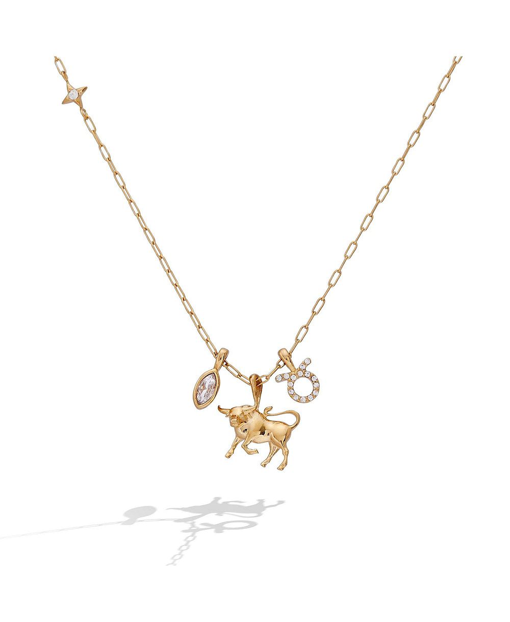 Колье Alex and Ani Taurus Zodiac Charm Cluster