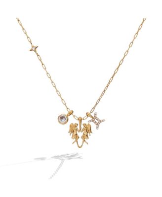 Ожерелье Alex and Ani с подвесками знака зодиака Gemini