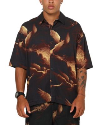 SAINT MORTA Men's Rapture Button Up Shirt