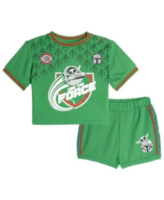 Комплект из футболки и шорт The Mandalorian Baby Boys Grogu Athletic 2-Piece