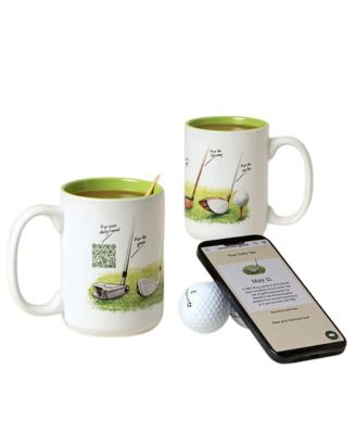 Uncommon Goods Golf Facts Interactive QR Mug
