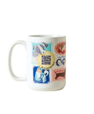 Uncommon Goods Dog Lover Interactive QR Mug