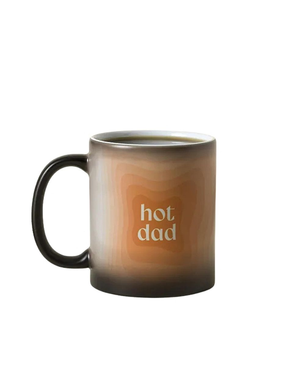 Uncommon Goods Mostly Cool (Sometimes Hot) Dad Color-Change Mug
