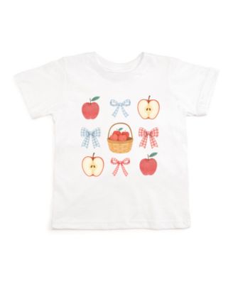 Sweet Wink Детская футболка с коротким рукавом Apple Picking Cutie для девочек