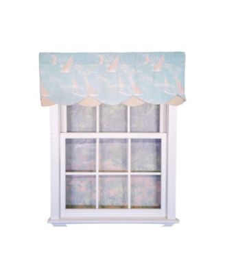 Подвесной занавес для окна RLF Home 100% Cotton Potolan Petticoat с айвори подкладкой