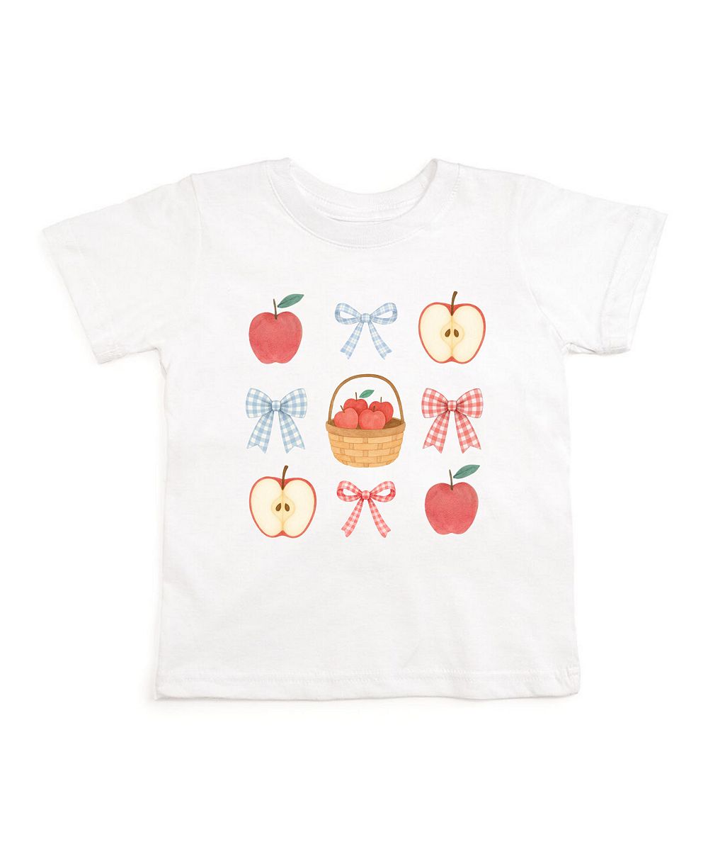 Детская футболка Sweet Wink с принтом Apple Picking