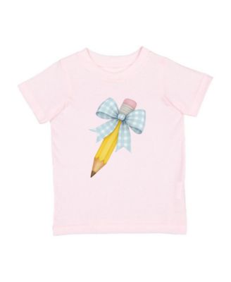 Футболка Sweet Wink для девочек в клетку с бантом