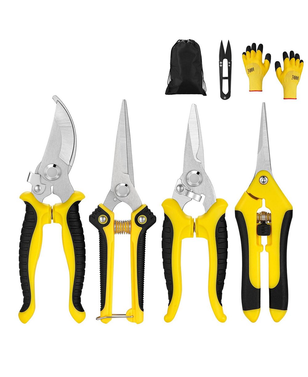 Набор садовых инструментов XDOVET Garden Pruning Shears Set Gloves Storbag Stainless Steel Trimming Tools Kit