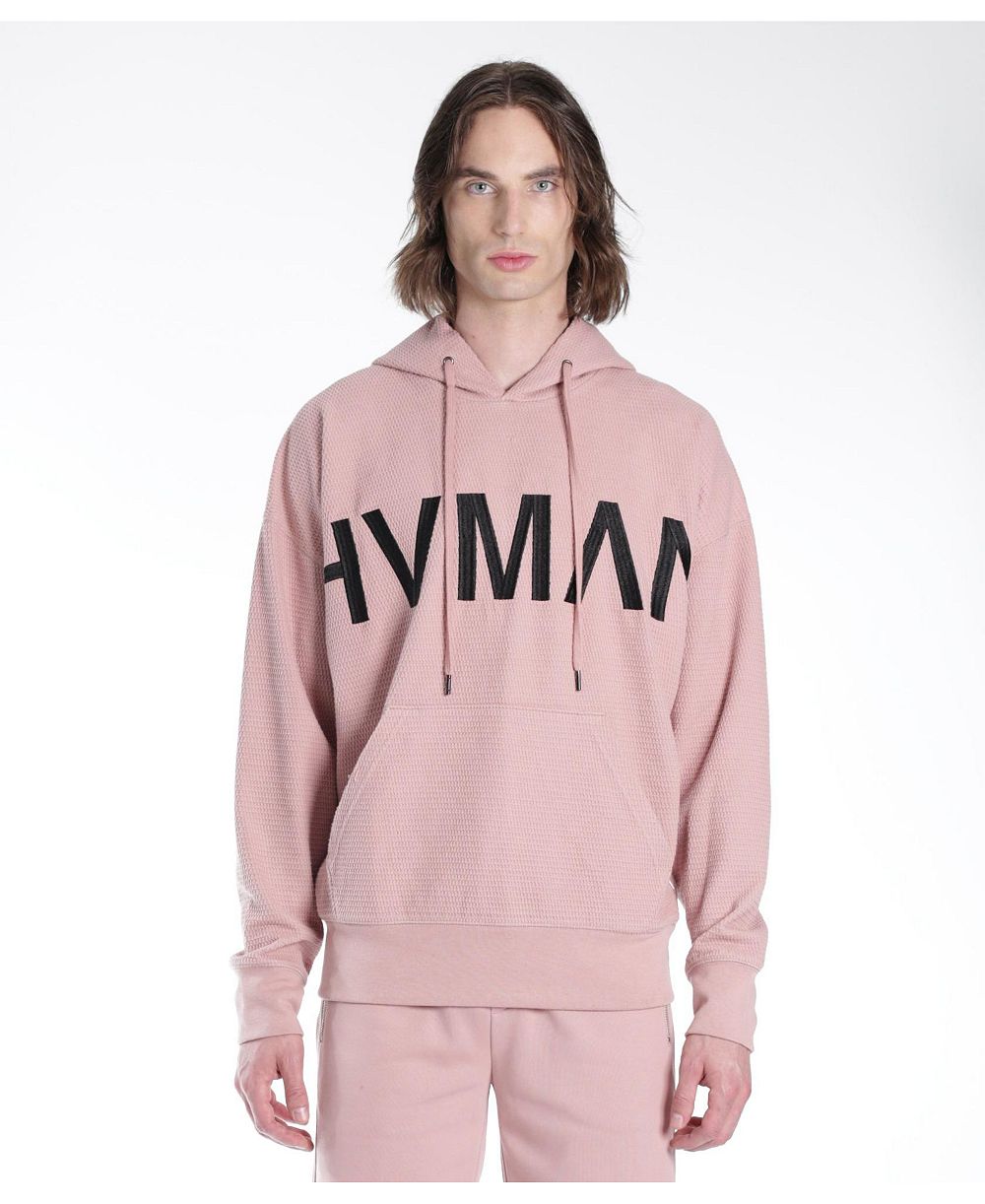 Hvman Chosen To Prevail x Cult Men's Pullover Sweatshirt Waffle Knit