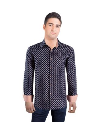Мужская рубашка Elie Balleh Slim Fit Paisley Print