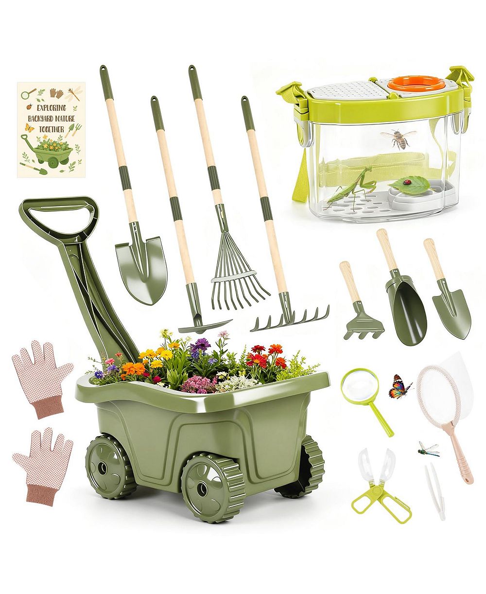 Садовый инструмент XDOVET Gardening Tools Kit Wheelbarrow House 3-5
