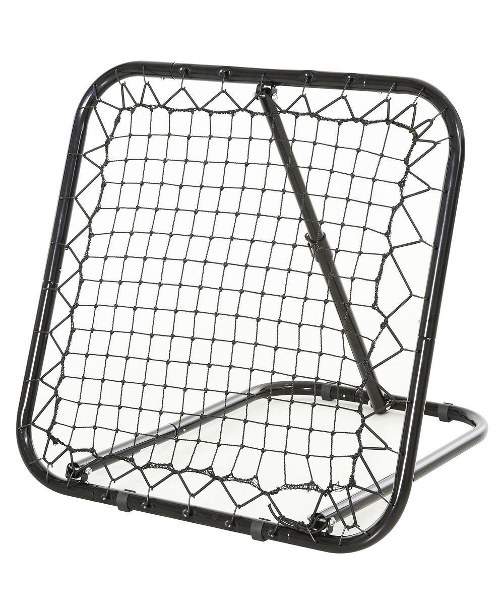 AOLIGEIJS Adjustable Soccer Rebounder Portable Training Goal for Football Baseball Basketball