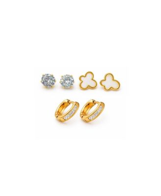 Rebl Jewelry Women's Butterfly Earring Set