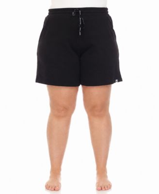 Шорты для отдыха White Mark Plus Size Drawstring Lounge