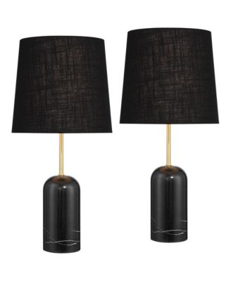 360 Lighting Daleti 25" High Marble Table Lamp Set of 2
