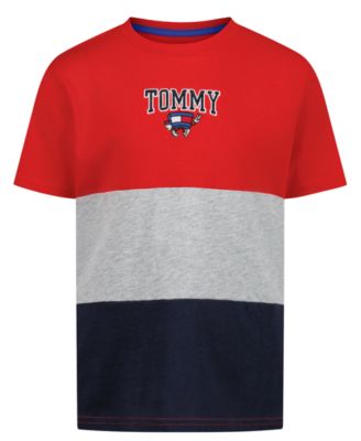 Детская футболка Tommy Hilfiger Mascot Color-Blocked с коротким рукавом