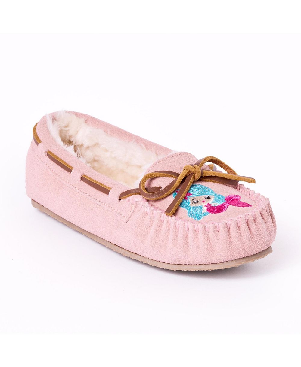 Детские тапочки Minnetonka Cassie Suede Mermaid