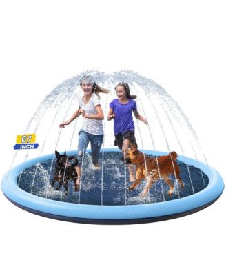 AOFAR игровой бассейн-спринклер для собак, 67"