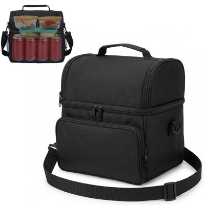 COWIN Camping Cooler Bag14.5L Lunch Box for Men Women Portable Coolers Bag Lunchbox Insulated Crossbody Bag Work Beach Travel