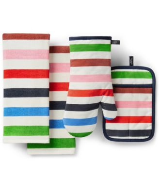 kate spade new york набор кухонных принадлежностей Adventure Stripe, 4 шт.