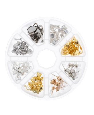 Набор фурнитуры для украшений John Bead 8-Slot Earring Mix