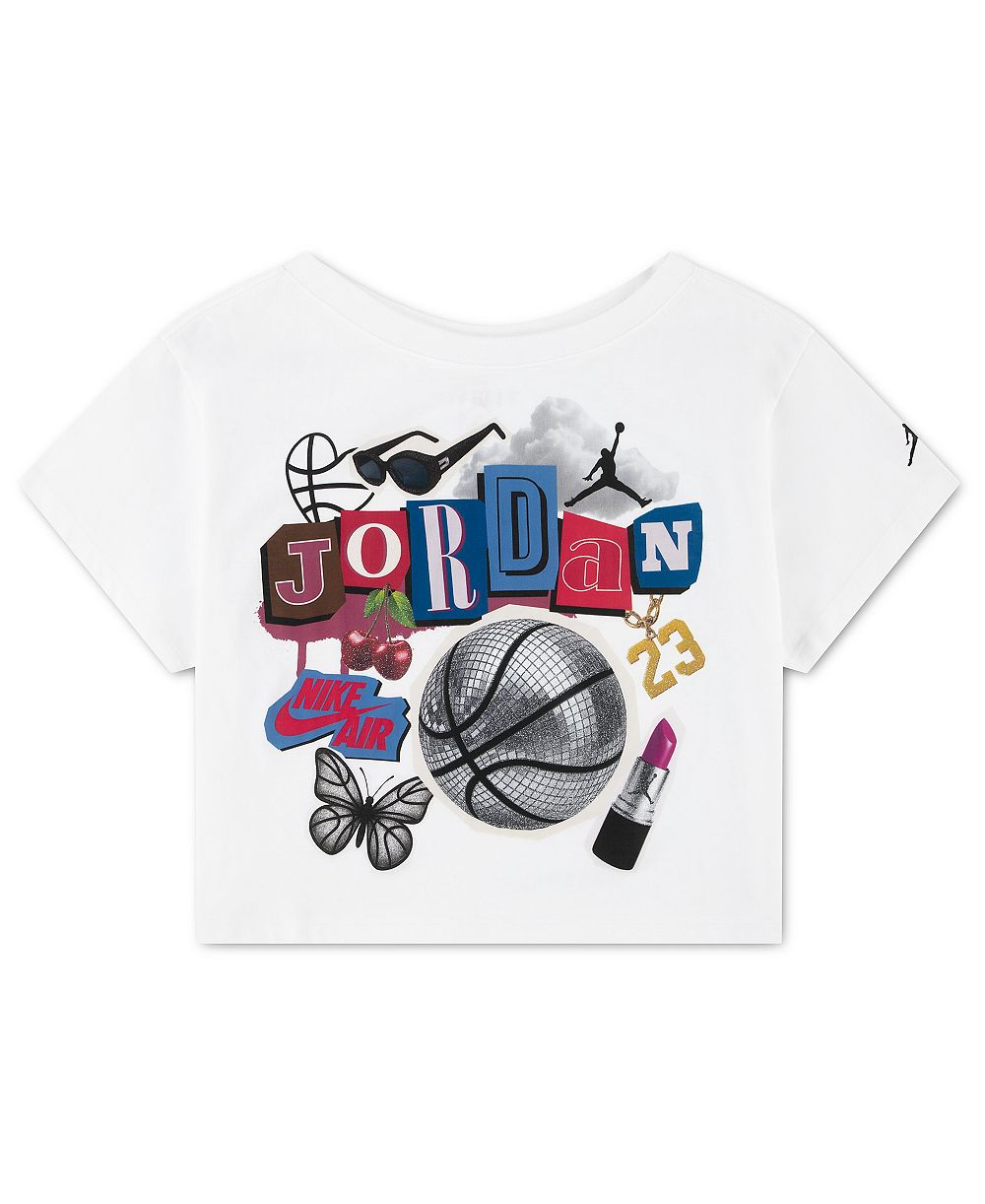 Детская футболка Jordan 7-16 Air Collage Short-Sleeve