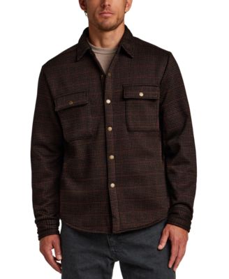 Мужская куртка-рубашка Weatherproof Vintage из вязаной ткани в клетку