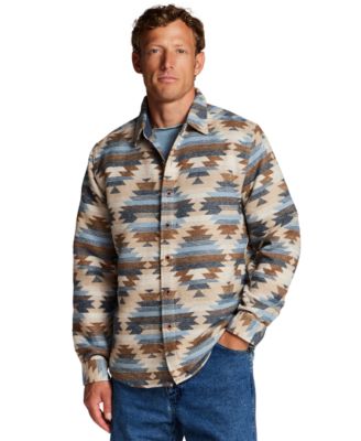 Мужская куртка-рубашка Weatherproof Vintage без подкладки в юго-западном стиле