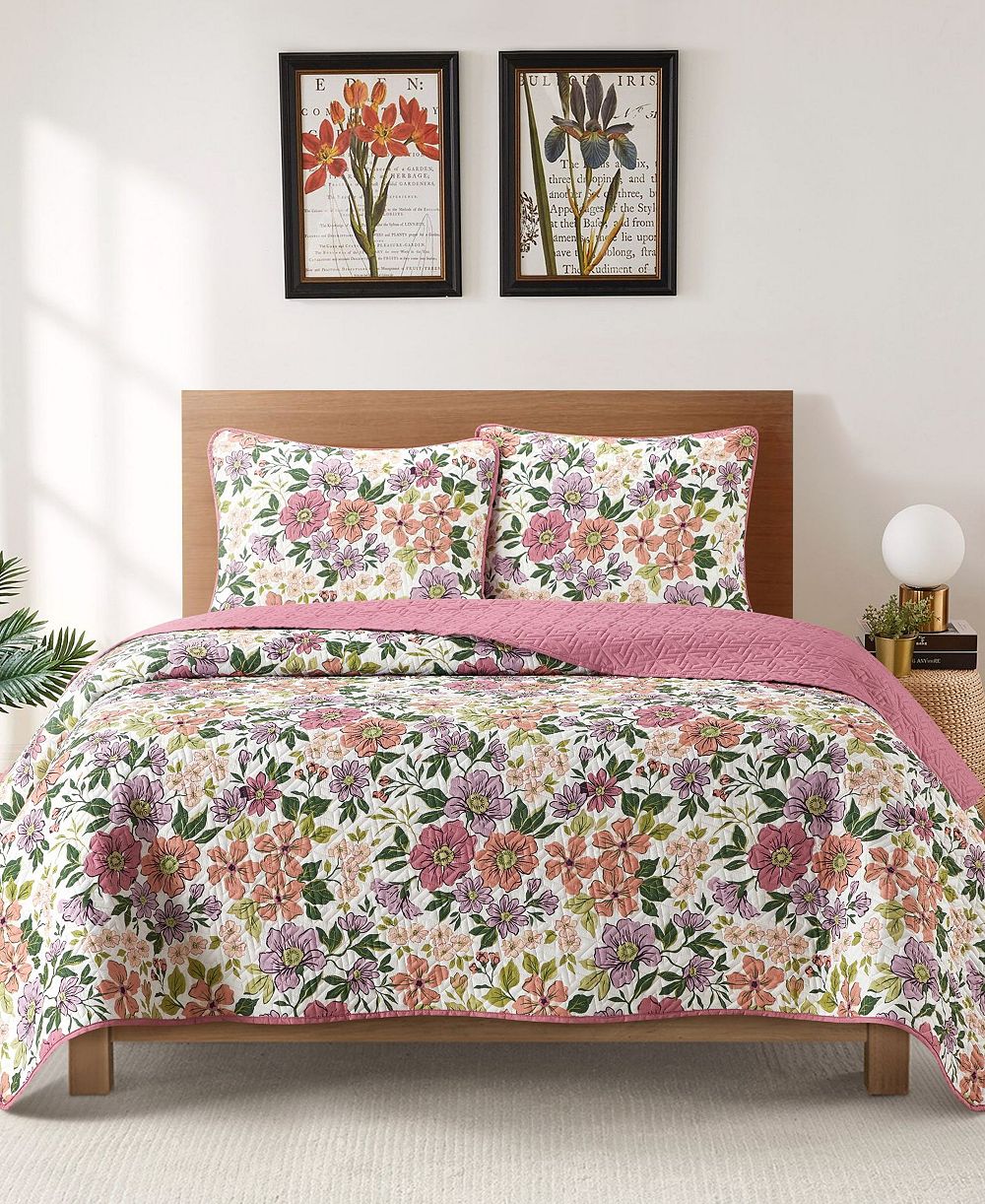 Комплект из 3 покрывал Stratford Park Flora Floral, King