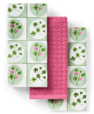 Кухонные полотенца Town & Country Living Clover, 3 шт. в упаковке