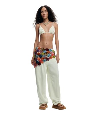 Desigual Женское парео с цветочным кружевом Crochet