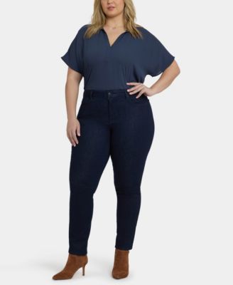 Джинсы NYDJ Plus Size Sheri Slim