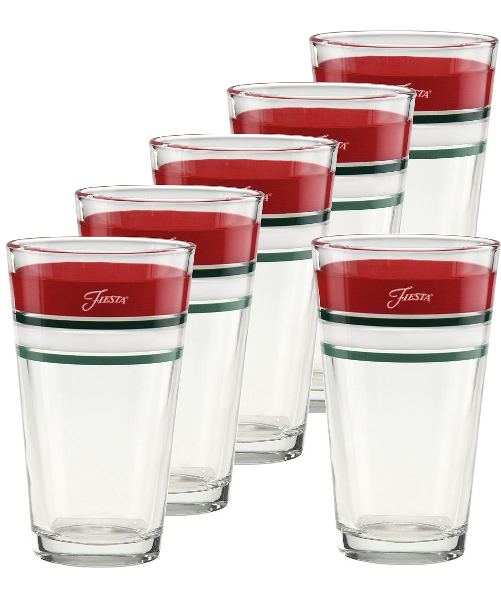Набор бокалов Fiesta Christmas Tapered Cooler Set of 6