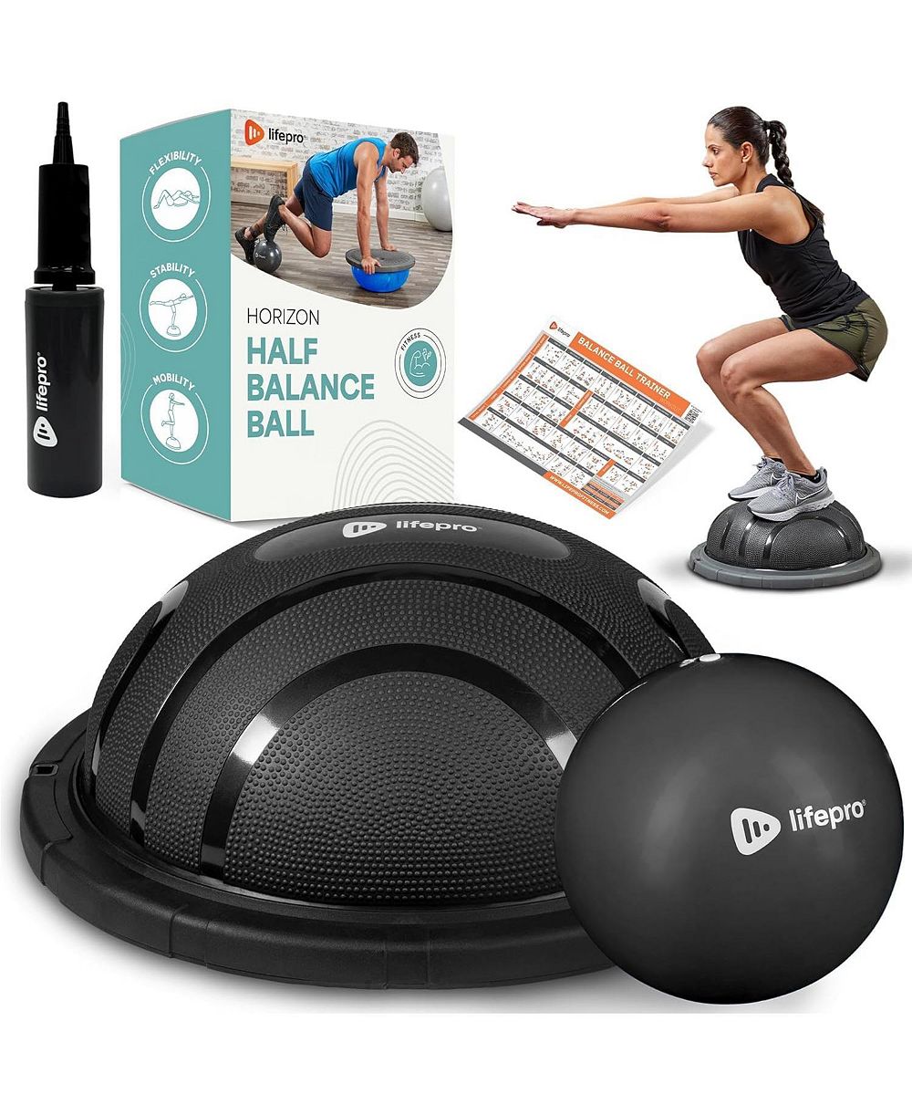 Тренажер Lifepro Half Balance Ball, полусфера для упражнений, нескользящее оборудование для фитнеса