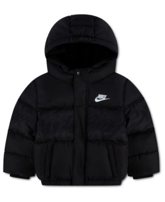 Пуховик Nike для малышей 2T-4T с логотипом Jacquard