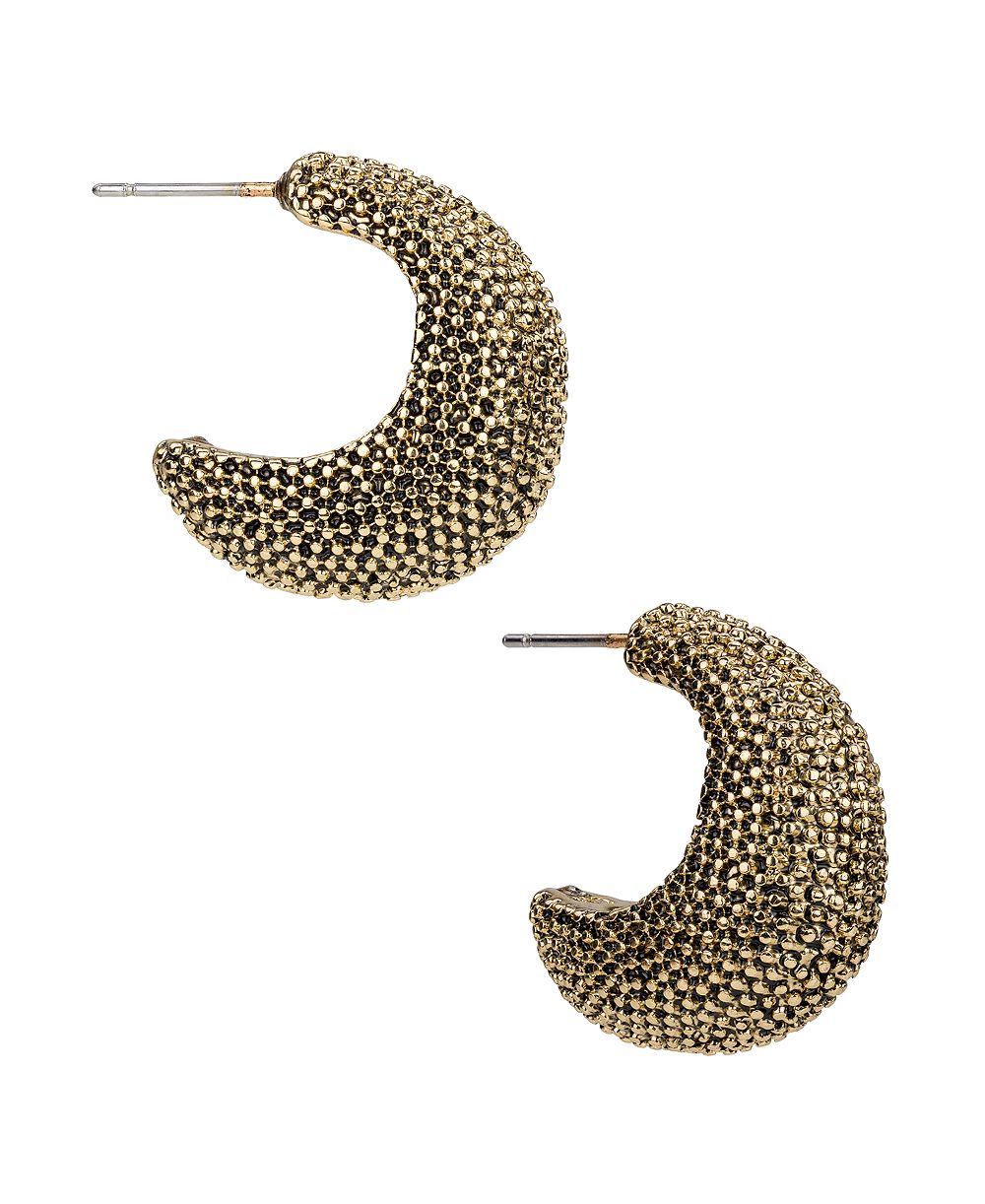 Серьги Patricia Nash Caviar Collection J Hoop