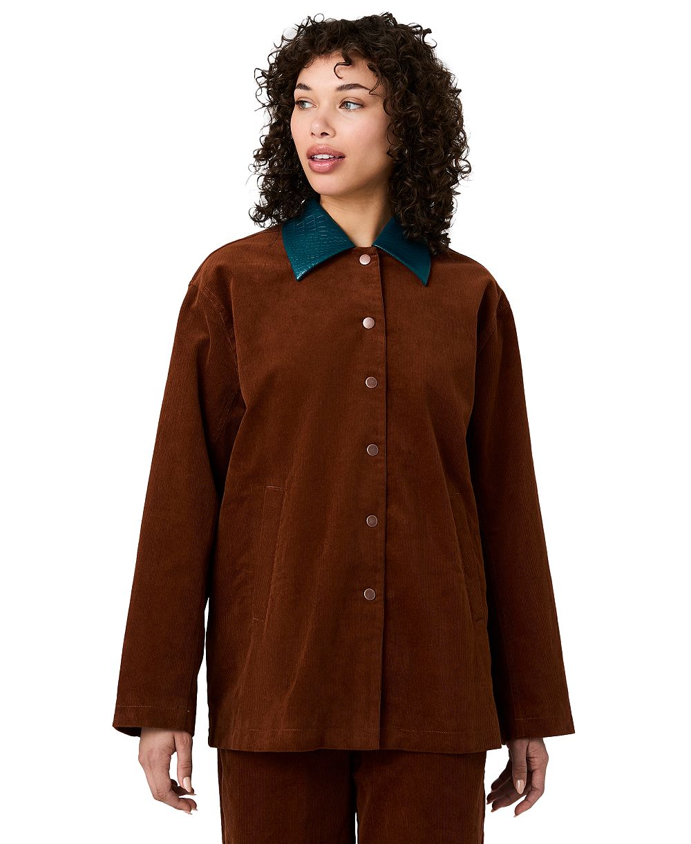 French Connection Women's Casey Collared Button-Front Jacket