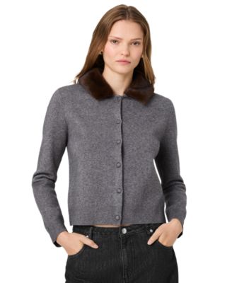Женская кардиган French Connection Women's Sloane Collar Button-Front Cardigan