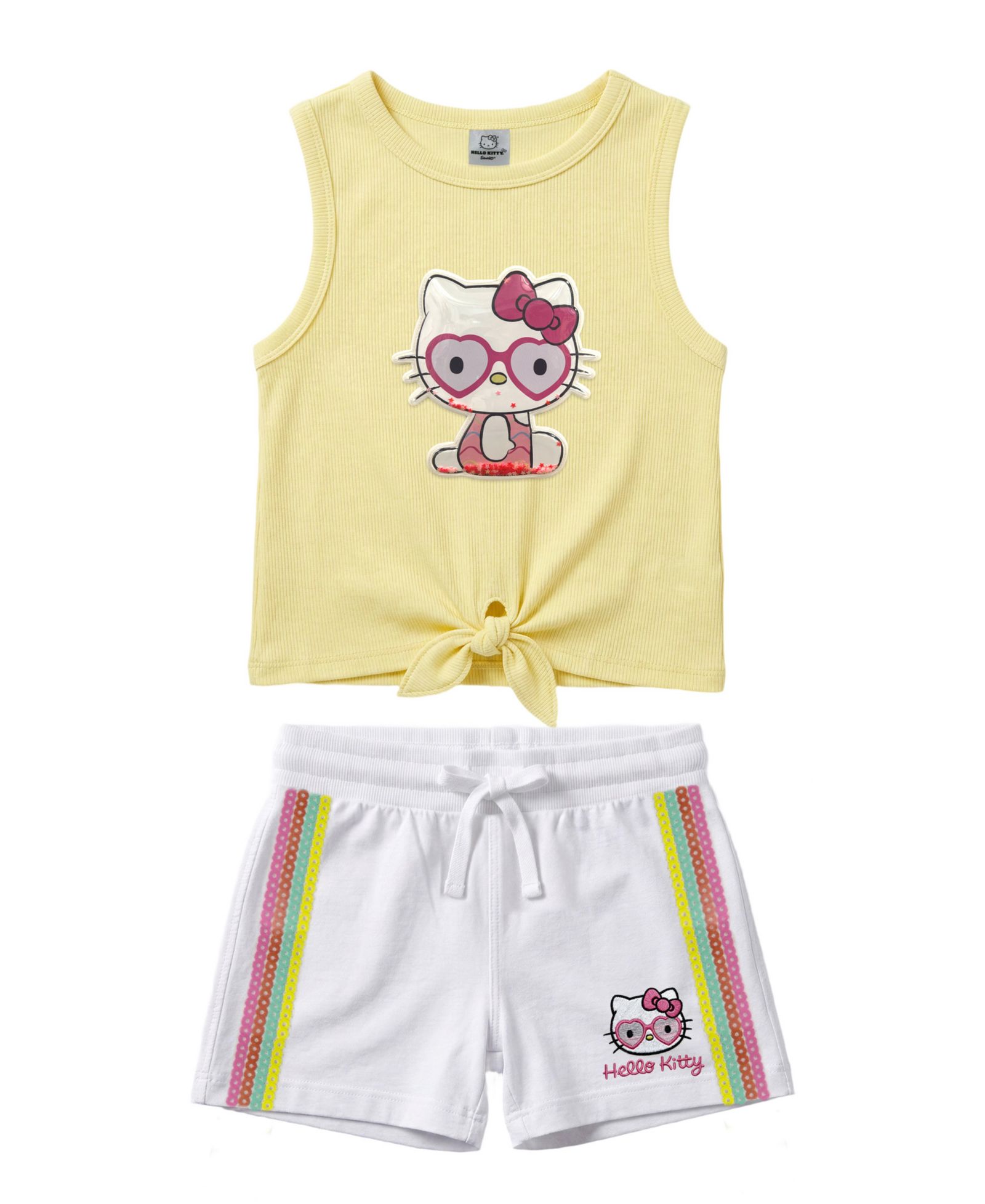 Hello Kitty Детский комплект из топа без рукавов и шорт, 2-piece set