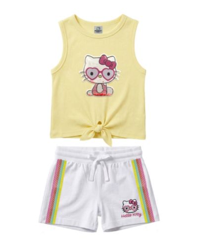 Hello Kitty Детский комплект из топа без рукавов и шорт, 2-piece set