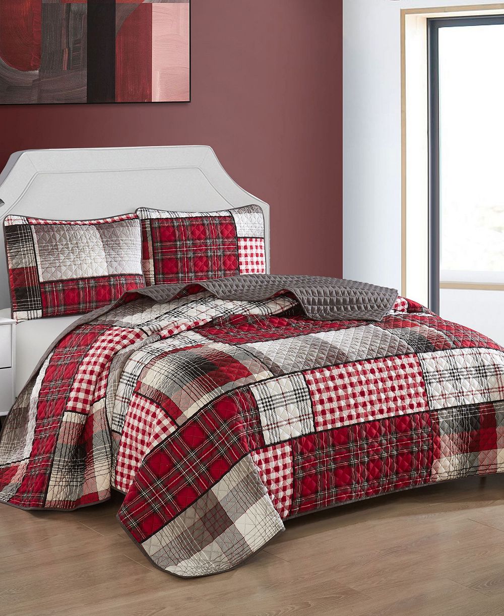 Комплект из 3 одеял Stratford Park Thomas Geometric, King