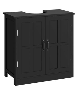 BUSDAYS Bathroom Sink Cabinet Pedestal Sink Cabinet with Adjustable Shelf