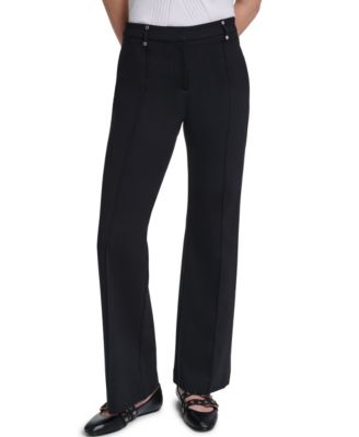 Женские брюки KARL LAGERFELD PARIS Ponte Mid-Rise
