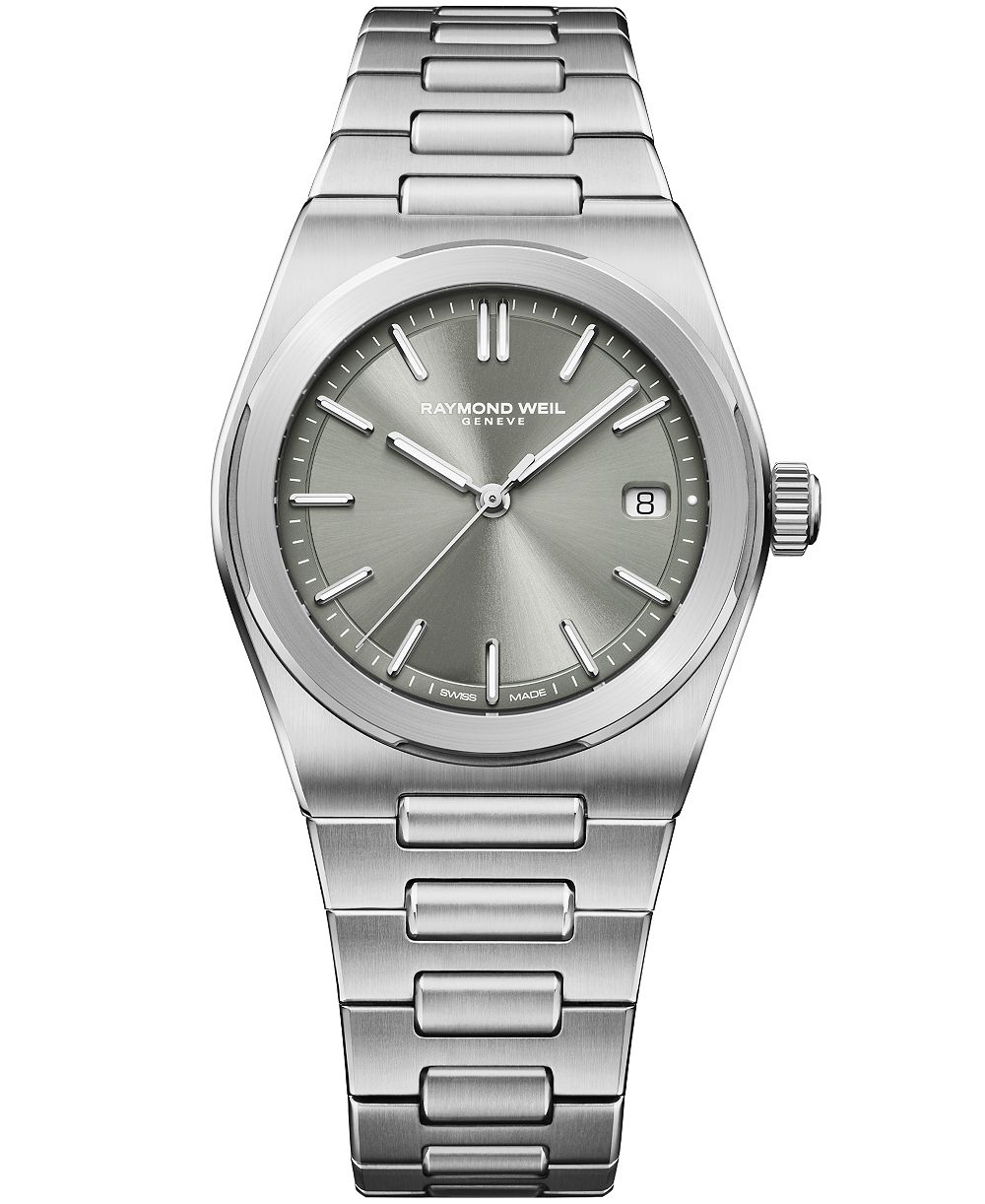 Raymond Weil Men's Silver-Tone Stainless Steel Watch 38mm